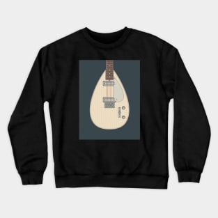 Teardrop Guitar Crewneck Sweatshirt